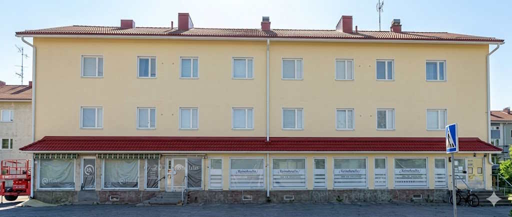 Rapatun talon maalaus